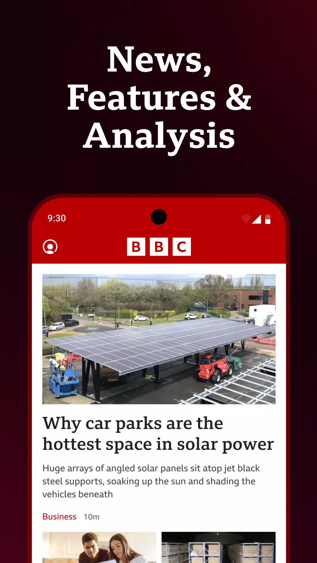 BBC News Schermafbeelding 1