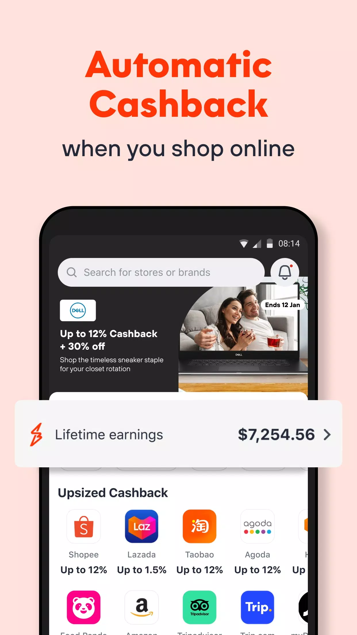 ShopBack ภาพหน้าจอ 1