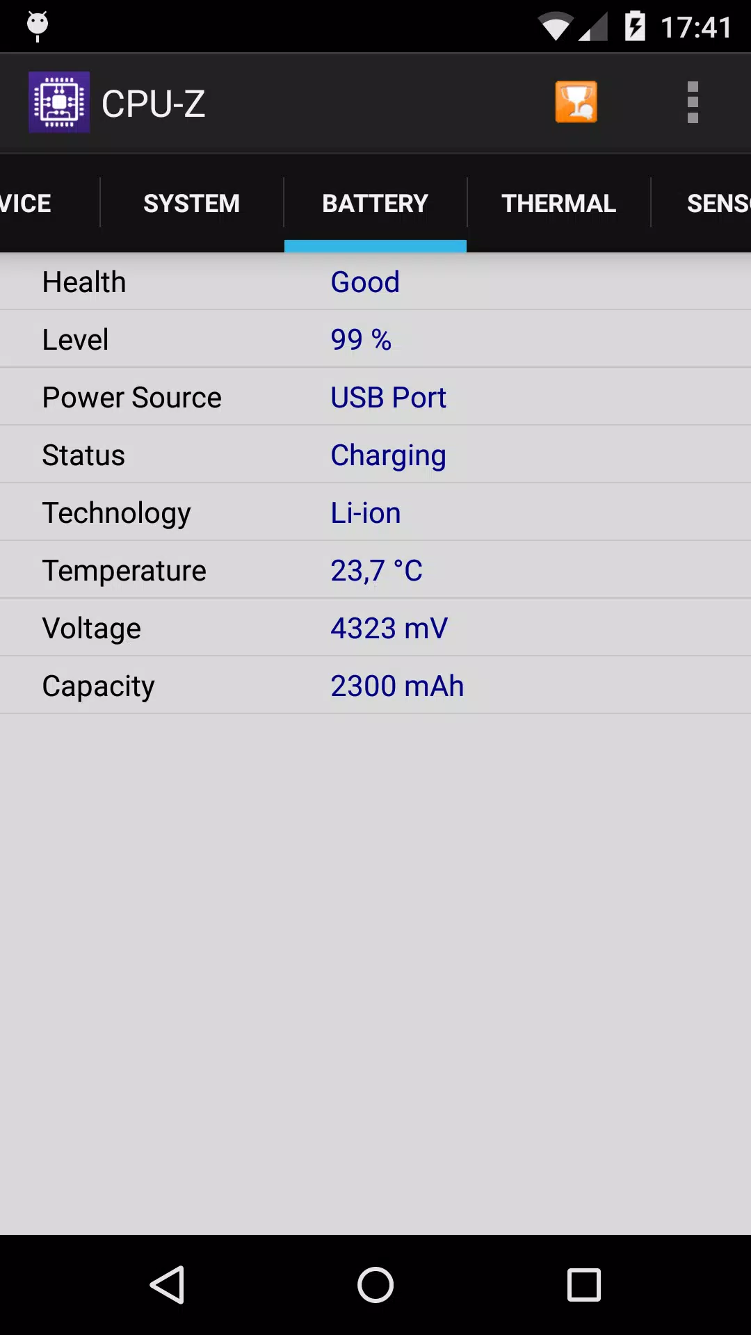 Schermata CPU-Z 4