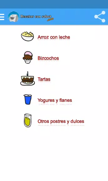 Recetas con robot Screenshot 3