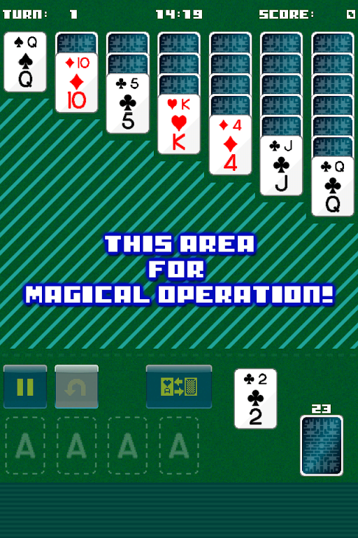 Wizard's Solitaire Klondike Capture d'écran 2