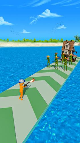 Stickman Zombie Shooter ภาพหน้าจอ 2