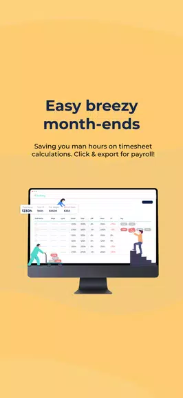 StaffAny Clock-In & Scheduling Captura de pantalla 3