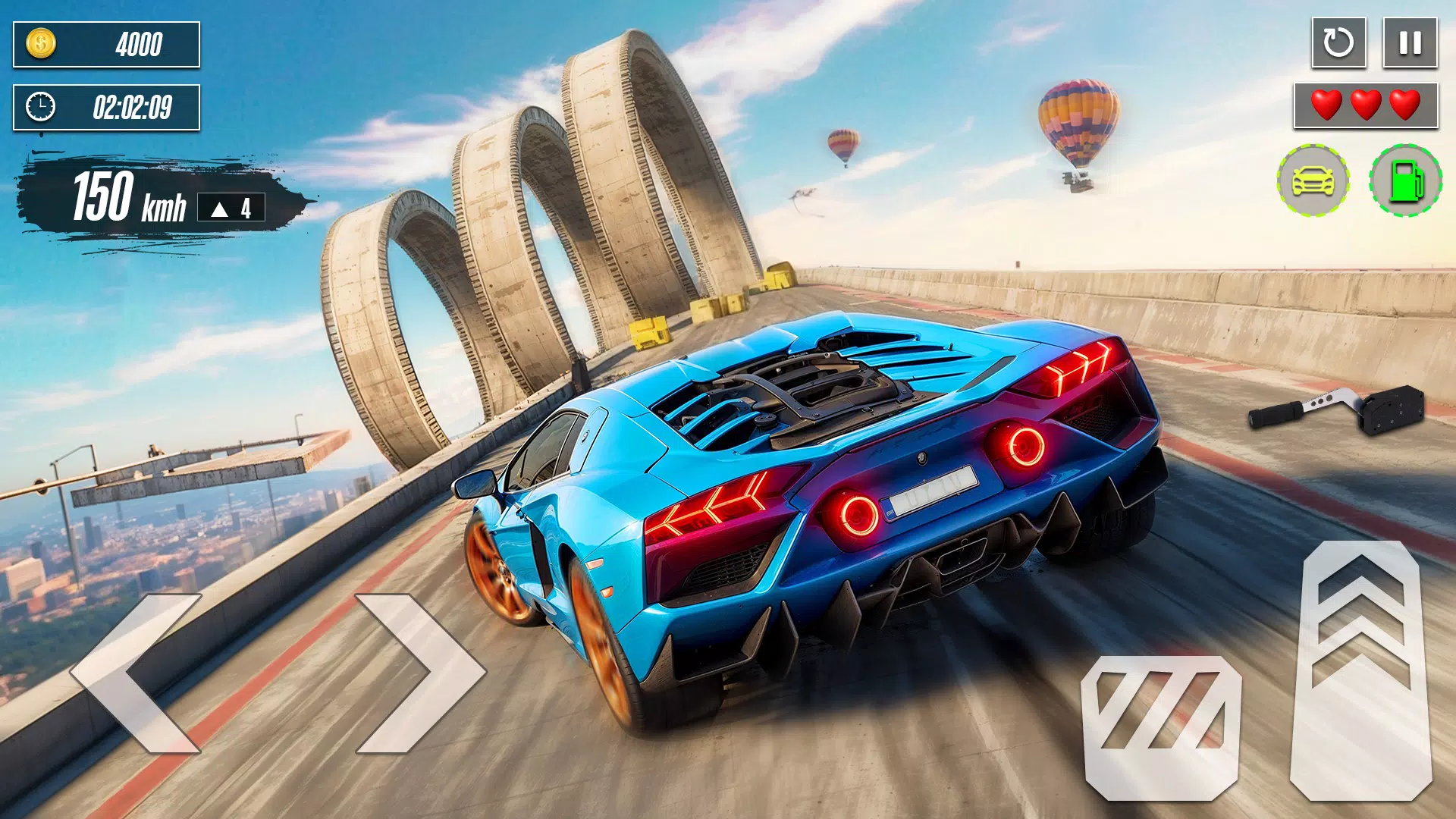 Mega Ramp Stunt: GT Car Racing Screenshot 4