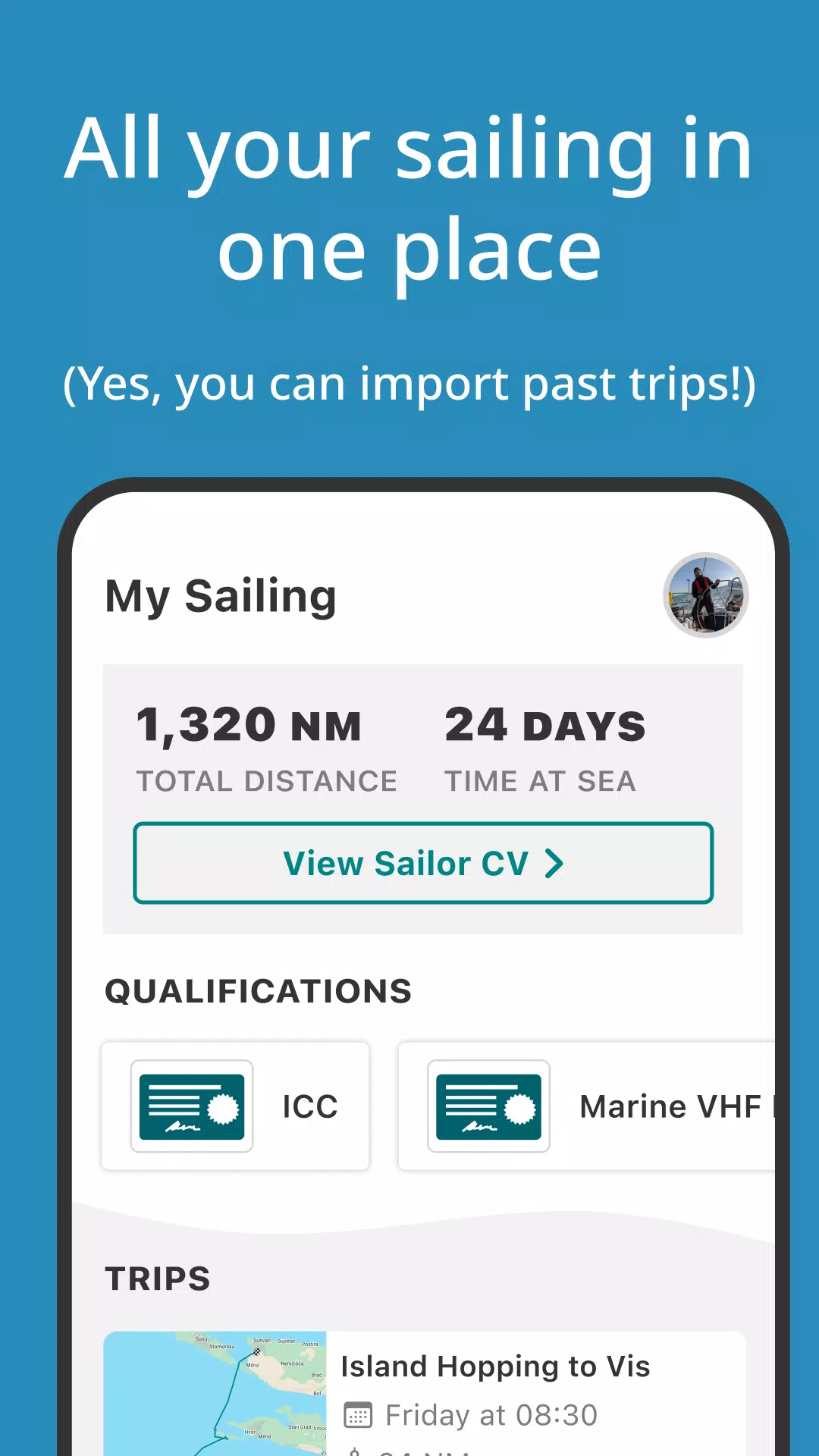 Schermata SailTies 1