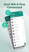 Dual Chat - Clone WApp Web應用截圖第2張