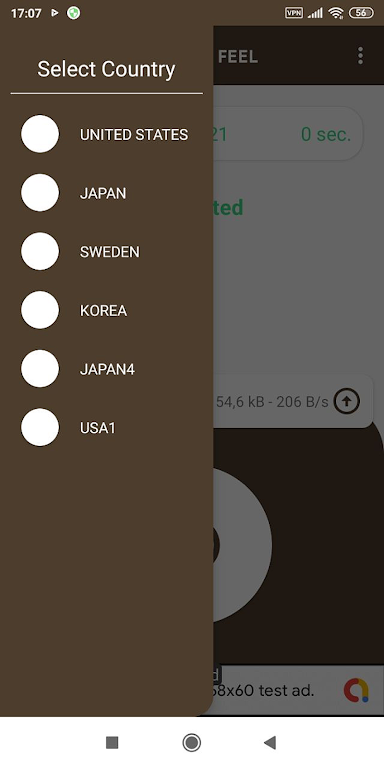VPN feel - Fast & FREEDOME應用截圖第4張