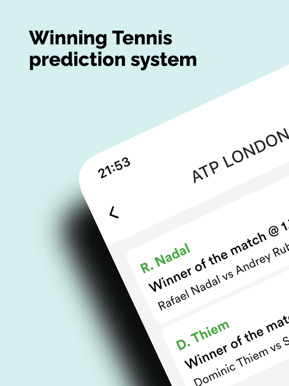 Bet Tennis 스크린샷 1