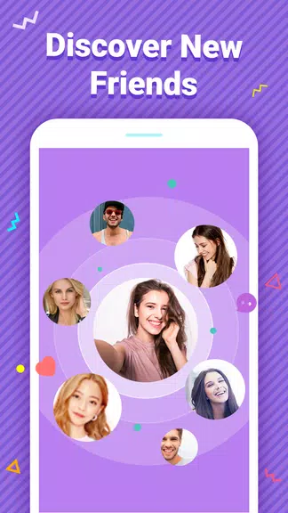 Meet – Talk to Strangers Using Random Video Chat Capture d'écran 4