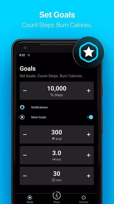 StepsApp 計步器應用截圖第3張