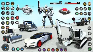 Robot Truck Car Transform Game ဖန်သားပြင်ဓာတ်ပုံ 1