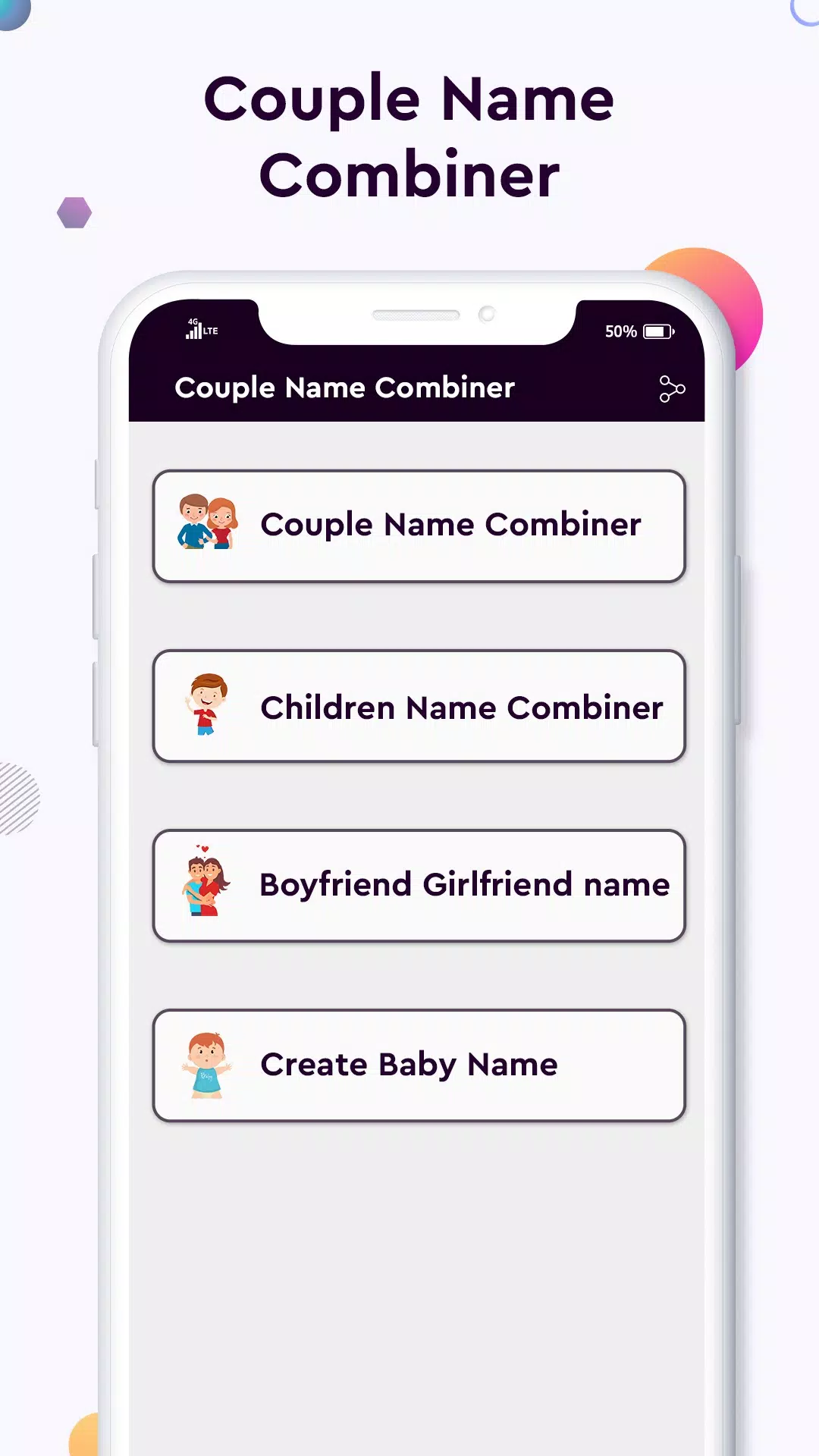 Baby name Couple Name Combiner應用截圖第2張