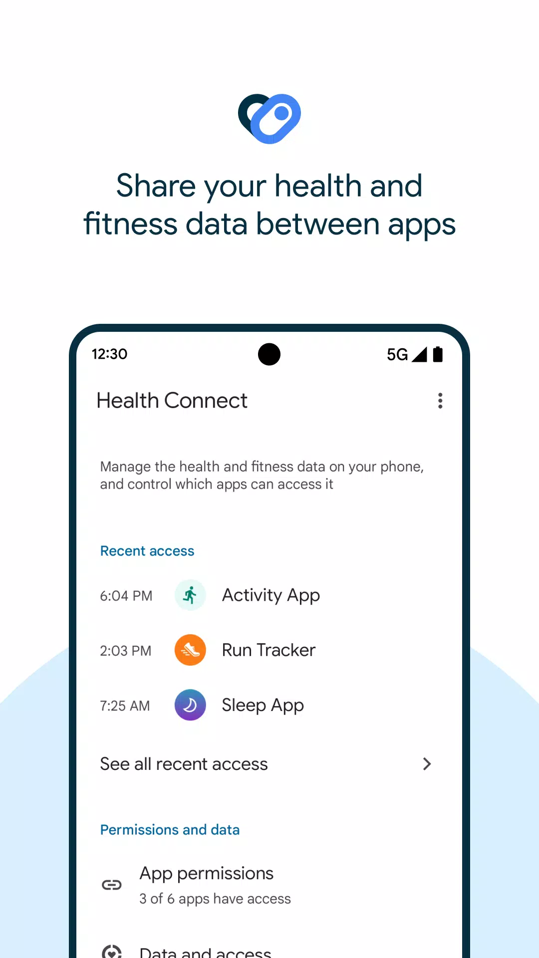 Health Connect應用截圖第1張