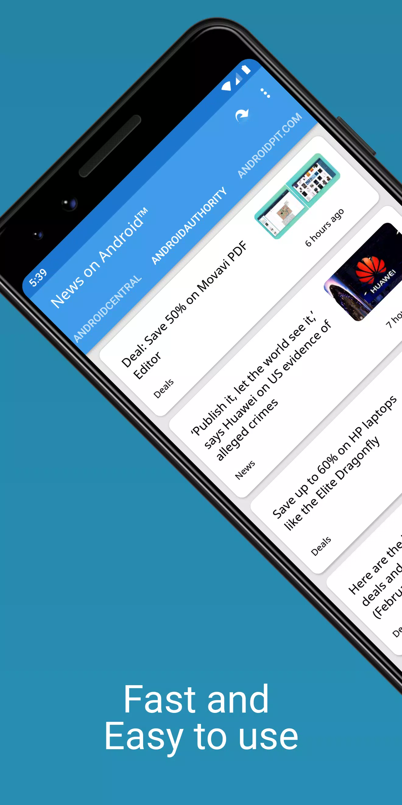 News on Android™ ဖန်သားပြင်ဓာတ်ပုံ 2