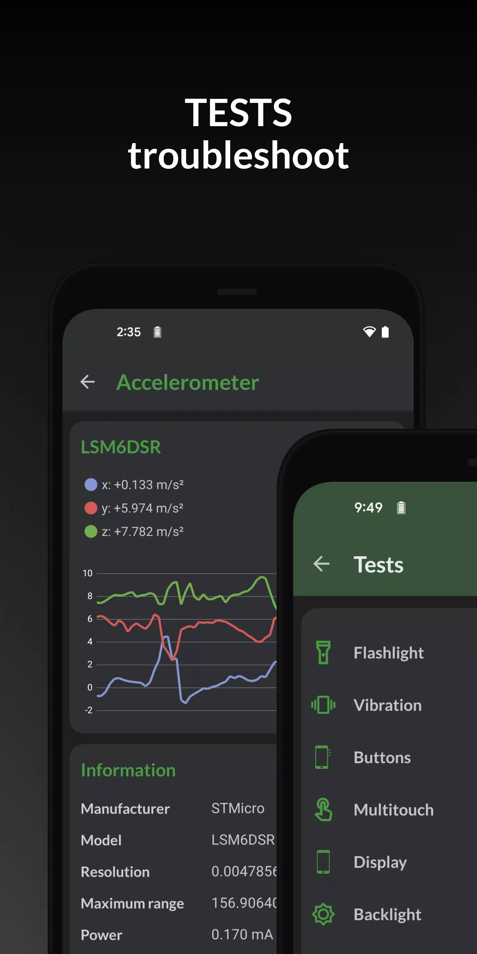 DevCheck स्क्रीनशॉट 4