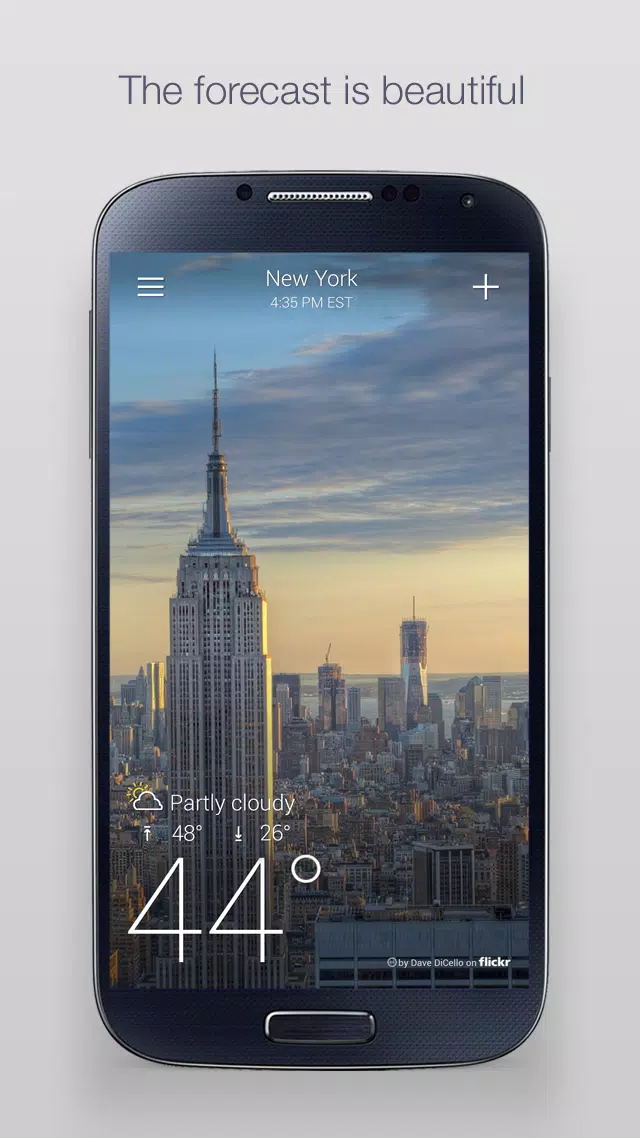 Yahoo Weather應用截圖第1張