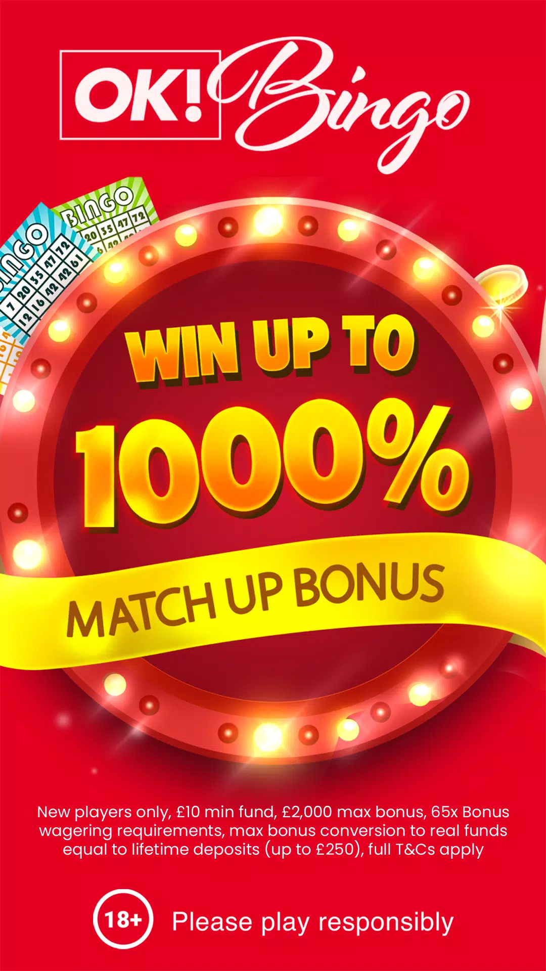 OK! Bingo - Online Casino Captura de tela 1