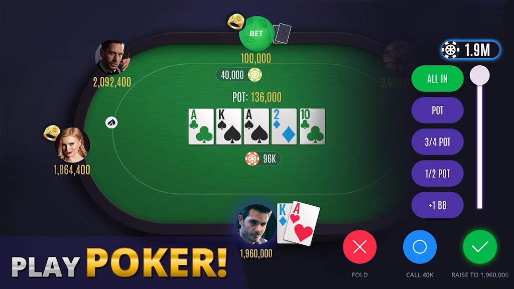 Poker Arena Champions - Texas Hold'em & Omaha स्क्रीनशॉट 1