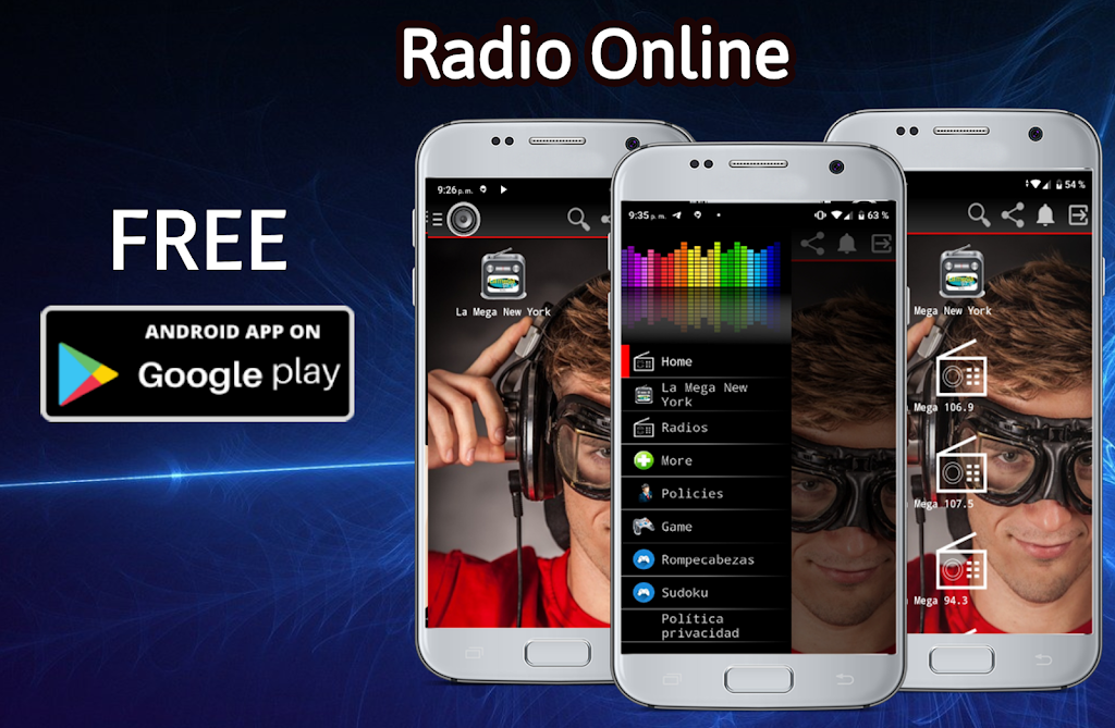 La mega 97.9 station Online Capture d'écran 2
