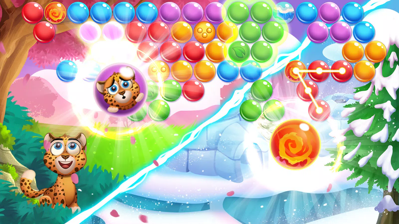 Bubble Pop: Wild Rescue Screenshot 1
