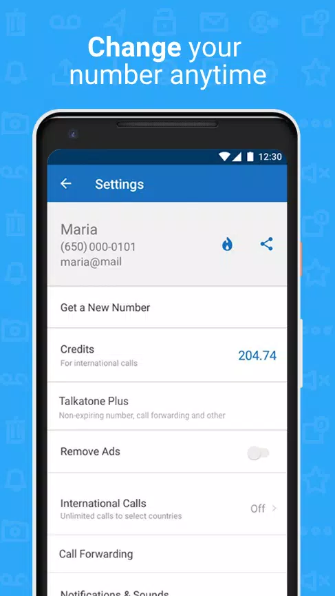 Talkatone: Texting & Calling Screenshot 4