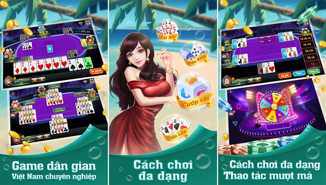 4Play - Tiến Lên Miền Nam Online應用截圖第2張