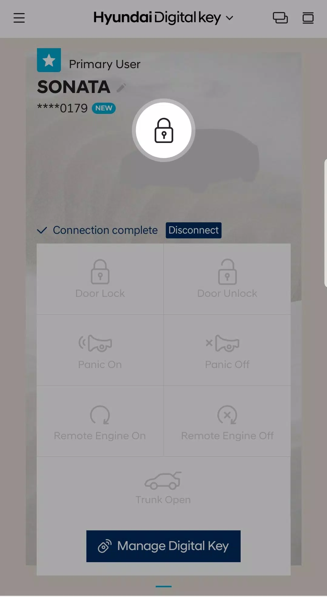 Hyundai Digital Key スクリーンショット 1