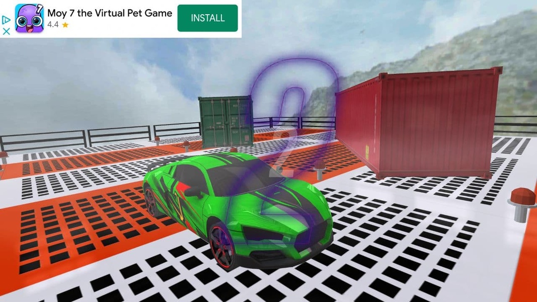 Superhero Car: Mega Ramp Games應用截圖第2張