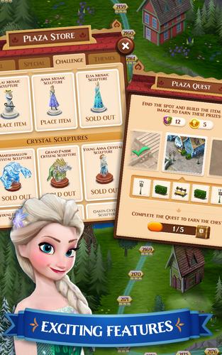 Disney Frozen Free Fall Games Captura de pantalla 2