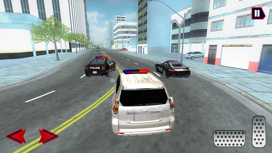 US Police Prado: City Car Скриншот 3