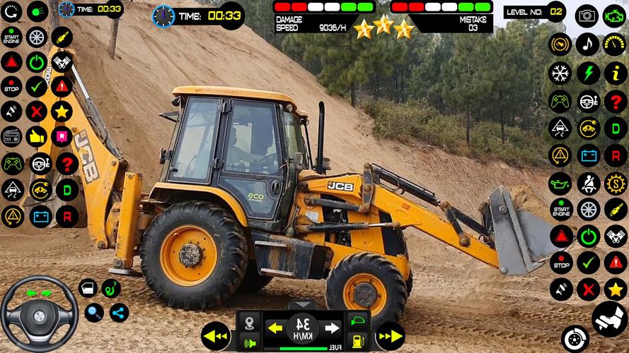Real Snow Excavator - JCB Скриншот 4