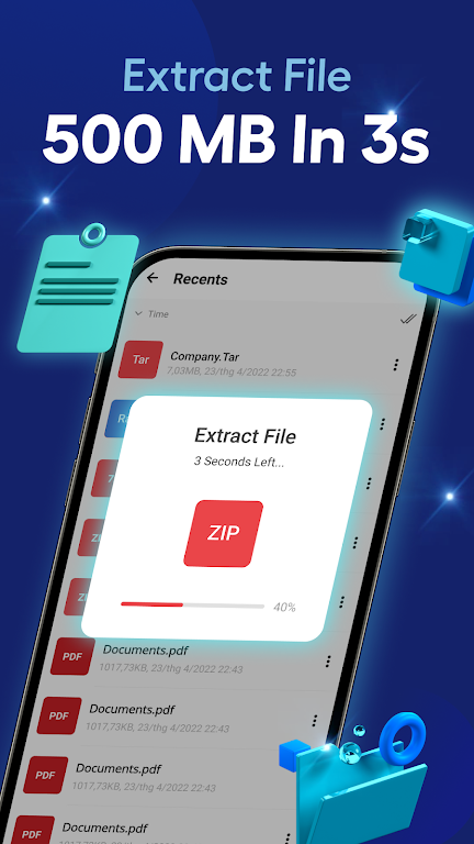 Pro 7-Zip, Unzip Rar Extractor স্ক্রিনশট 1