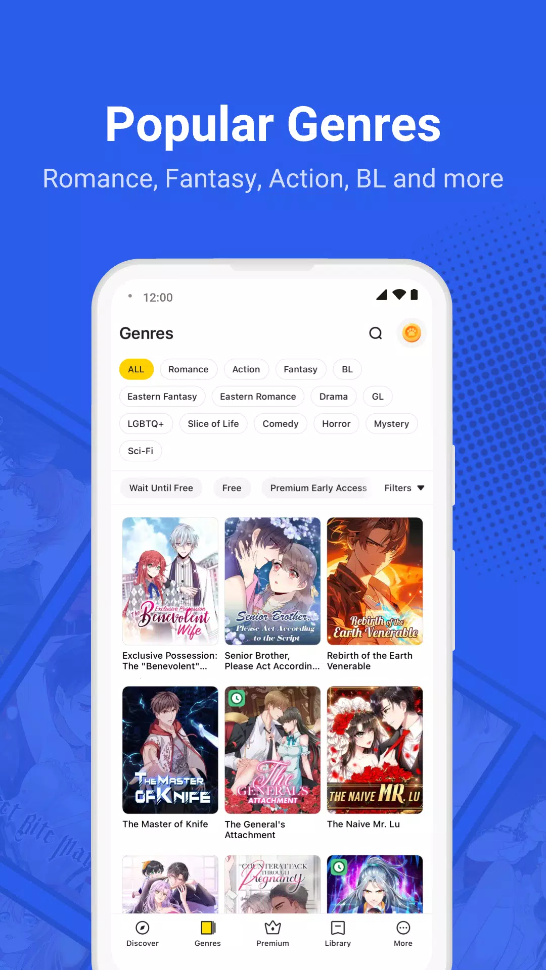 WebComics - Webtoon & Manga應用截圖第4張