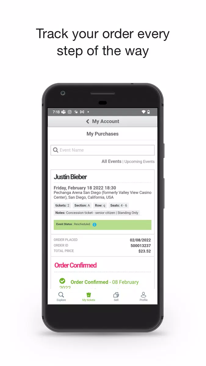 viagogo Tickets應用截圖第4張