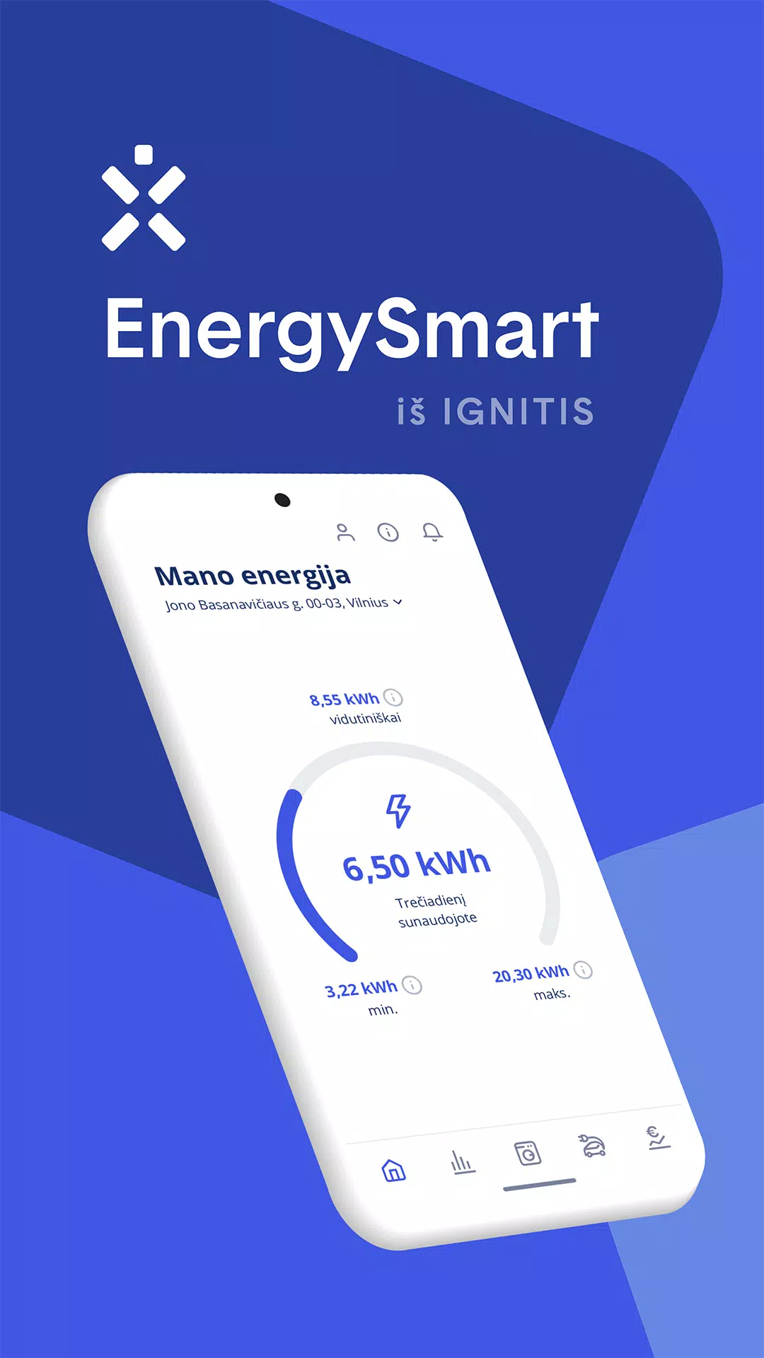 Ignitis EnergySmart Tangkapan skrin 1
