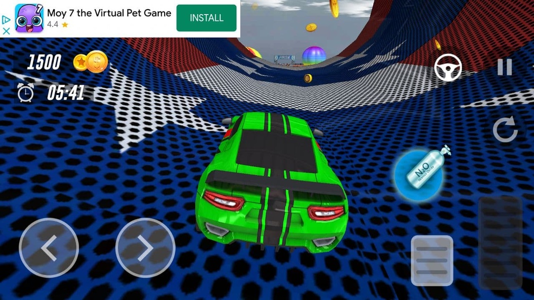 Superhero Car: Mega Ramp Games應用截圖第4張