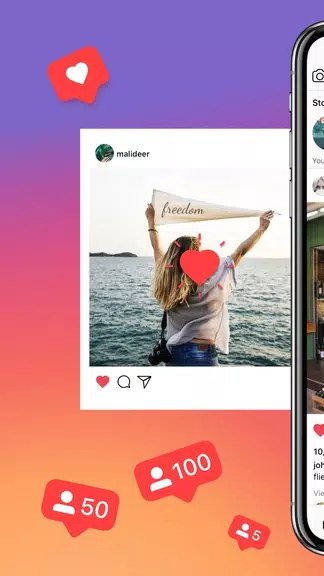 InstaPlus - Love Social New Скриншот 1