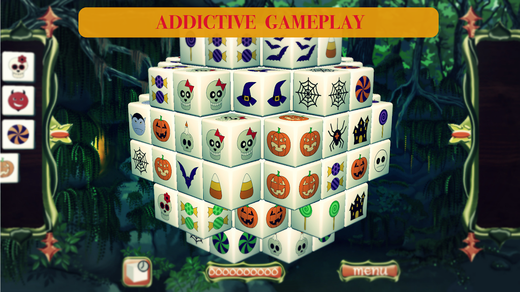 Fairy Mahjong Halloween Schermafbeelding 1