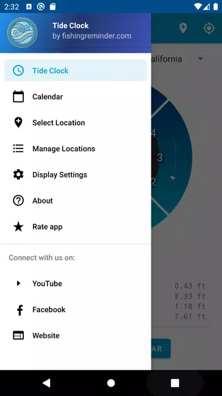 Tide Clock ဖန်သားပြင်ဓာတ်ပုံ 2