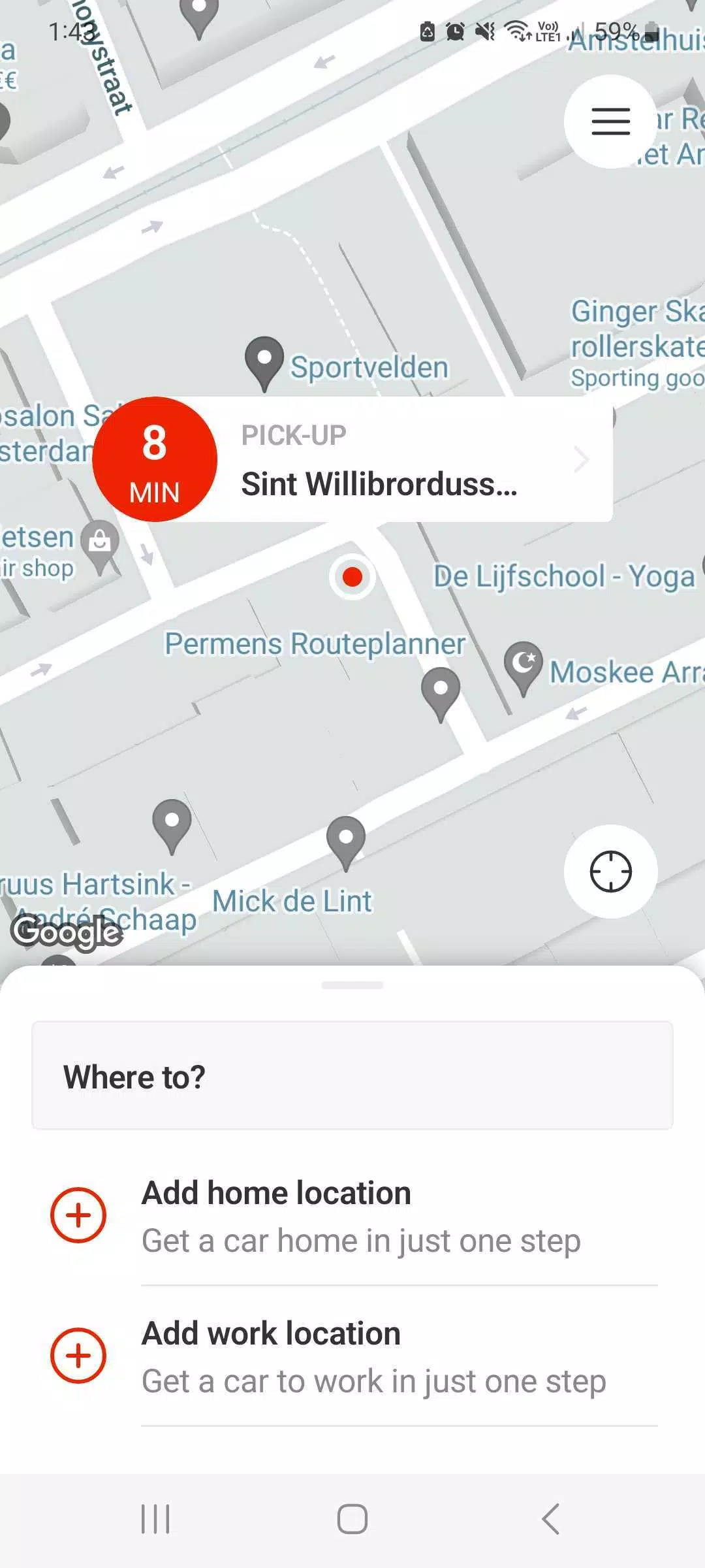 TCA Taxi Amsterdam应用截图第2张