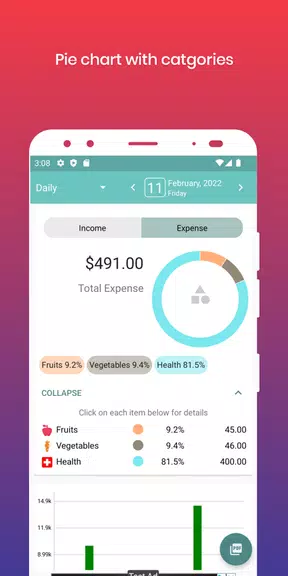 Day-to-day Expenses应用截图第4张