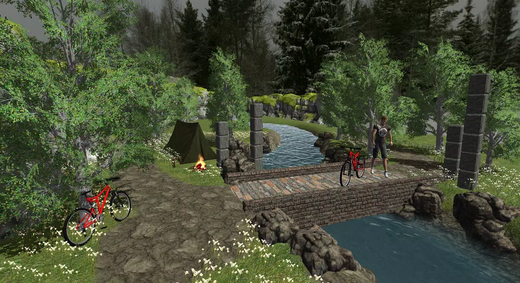 MTB 23 Downhill Bike Simulator ภาพหน้าจอ 1