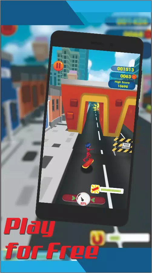 Lady Bug Game Miraculous and Cat Noir Captura de tela 1