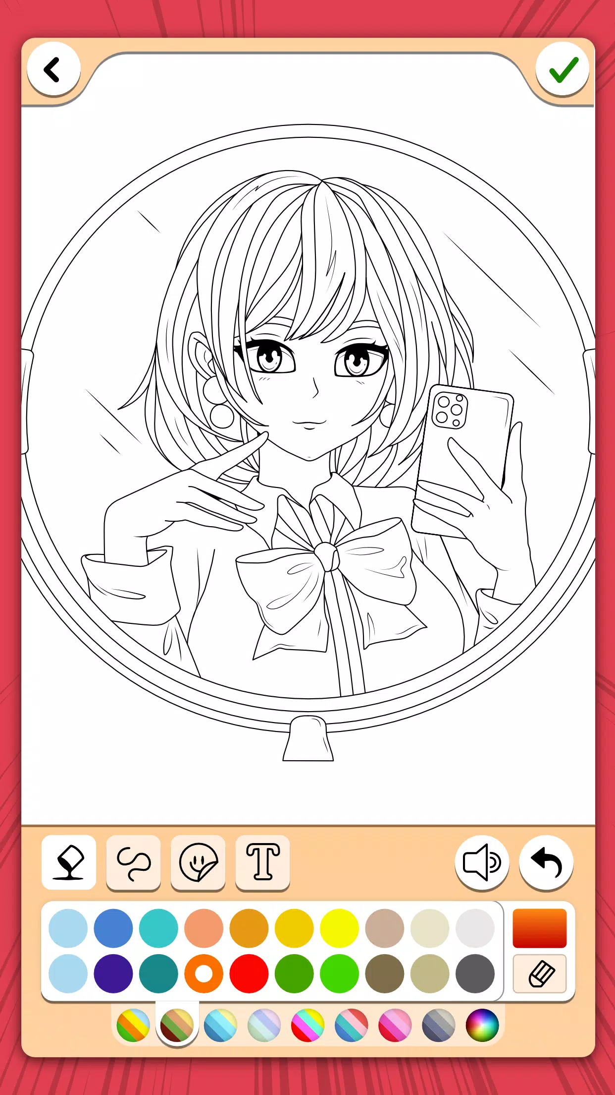 Manga Coloring Book應用截圖第2張