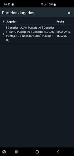 Tablero de Cacho Captura de tela 2