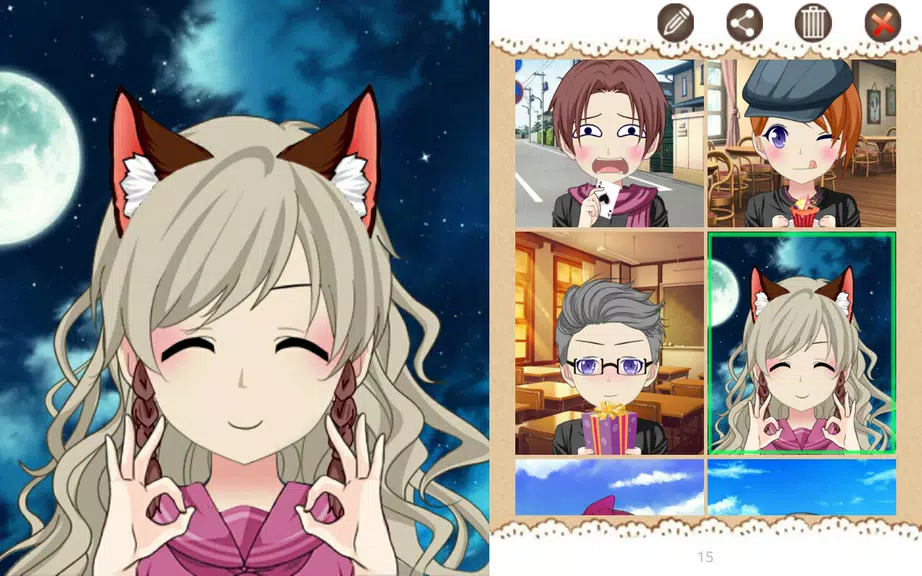 Anime Avatar Studio 스크린샷 4