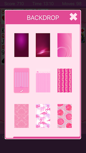 Pink Solitaire Capture d'écran 2