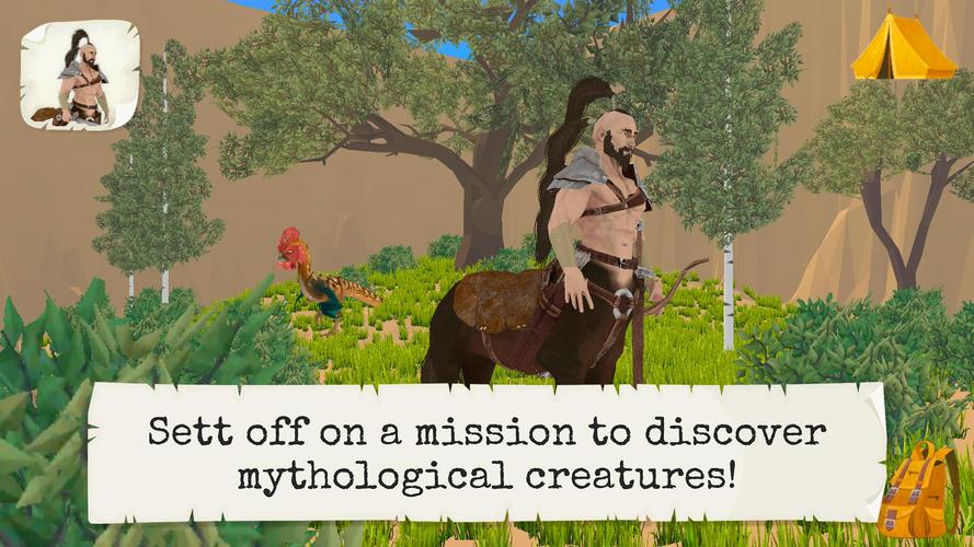 Myths & Legends VR/AR Kid Game स्क्रीनशॉट 1