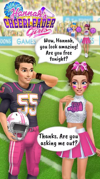 Hannah's Cheerleader Girls應用截圖第1張
