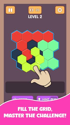 Block Puzzle Blast Captura de tela 1